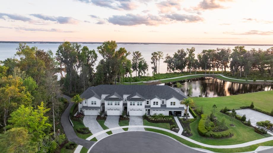 Riverfront luxury townhomes