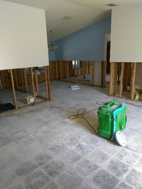 SERVPRO of Jacksonville South completed mold remediation in this home in Mandarin.