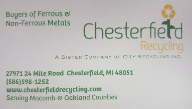 Images Chesterfield Recycling Inc