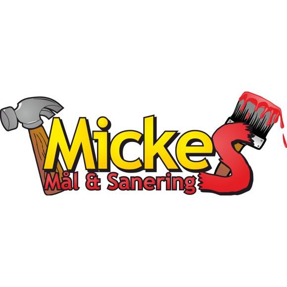 Mickes Mål & Sanering Logo
