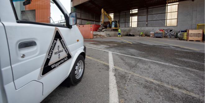 REWAG Recycling- und Entsorgungscenter Wiggertal AG, Gewerbegebiet Kornweg in Oftringen