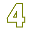 Number 4 icon.