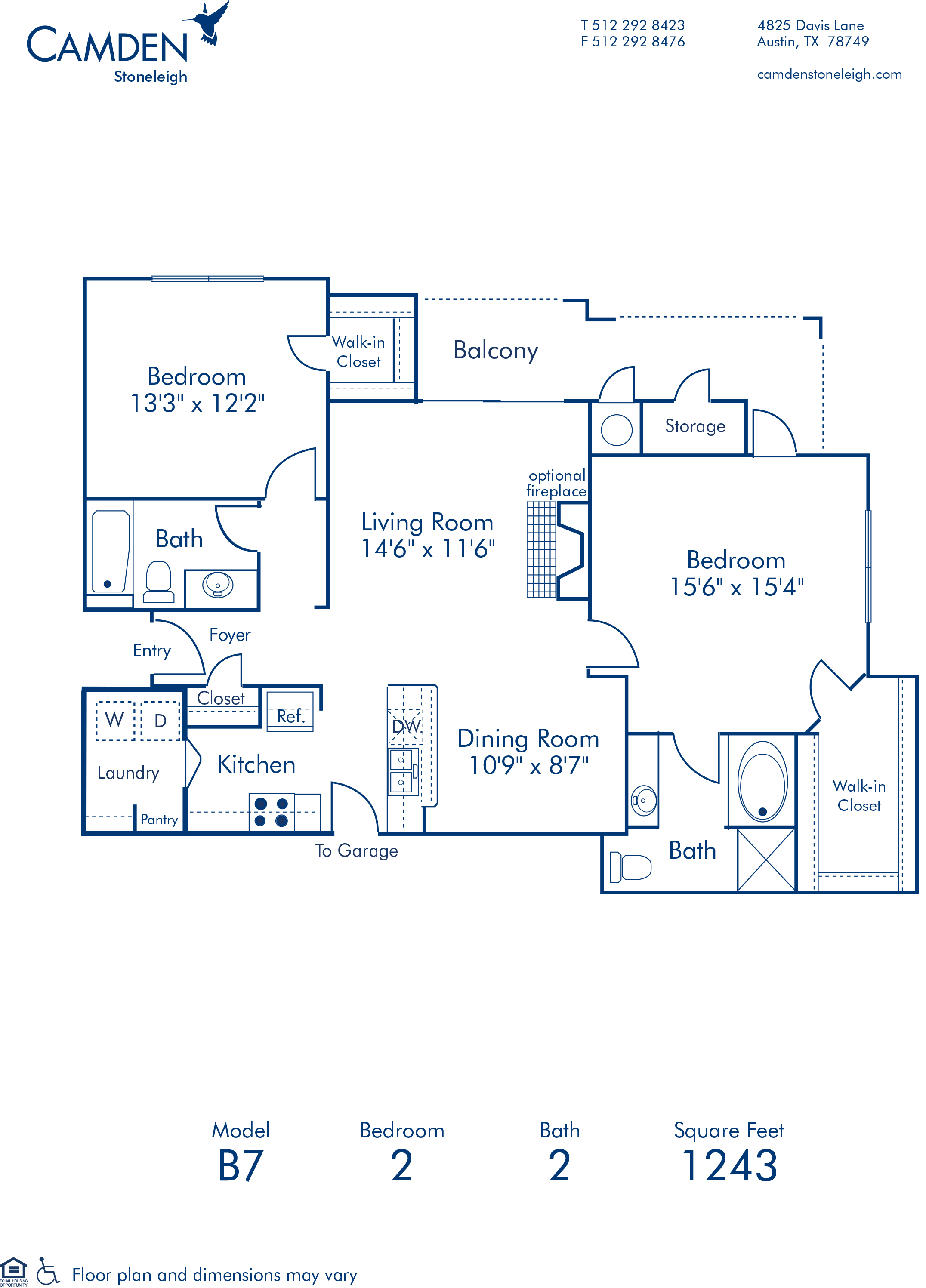 Camden Stoneleigh Apartments Photo