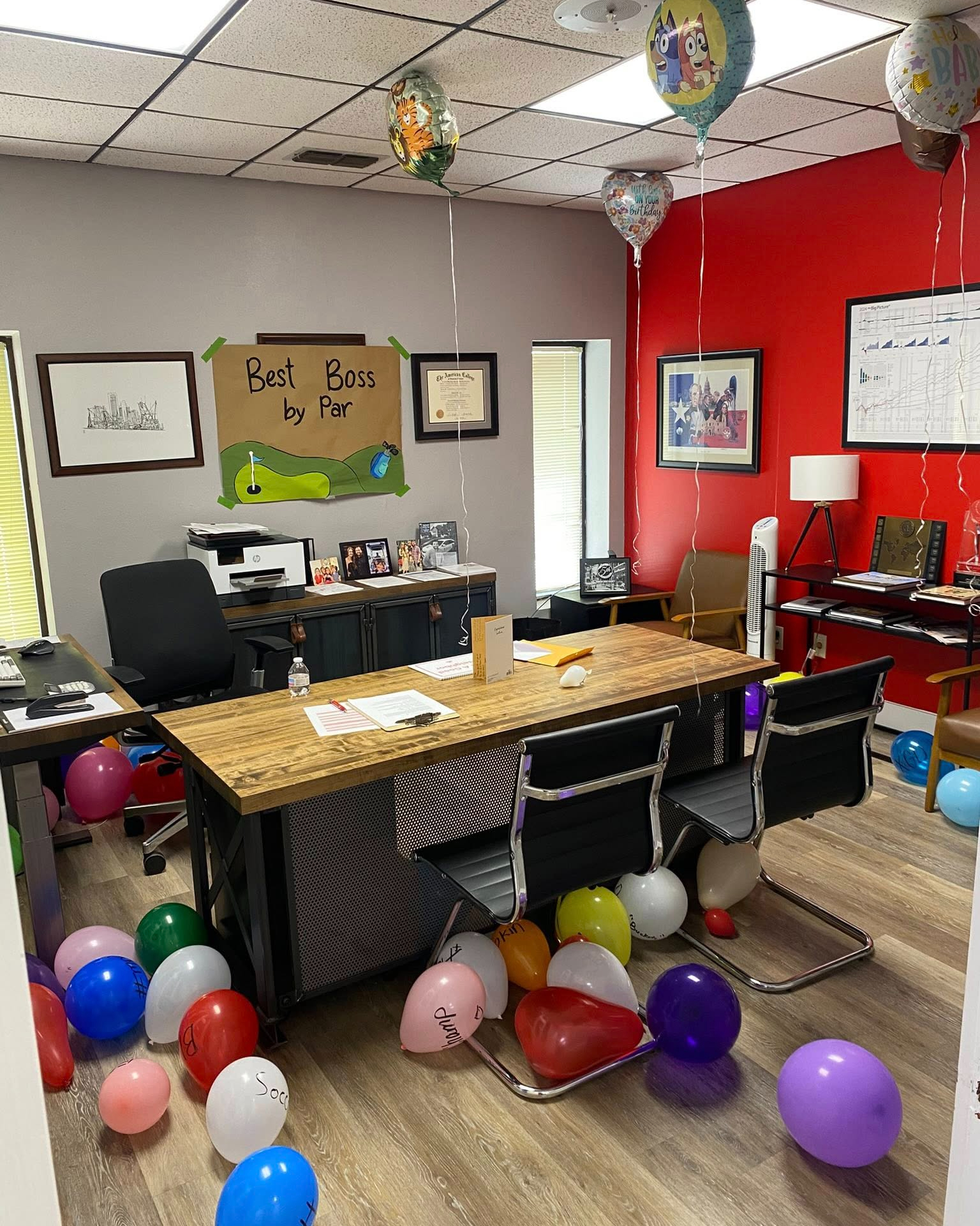 Today we celebrated Boss&rsquo;s Day, Ashley&rsquo;s birthday, & Formal Thursday for Spirit Month &mdash; we clean up pretty well if we do say so ourselves!