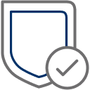 Verified shield icon.