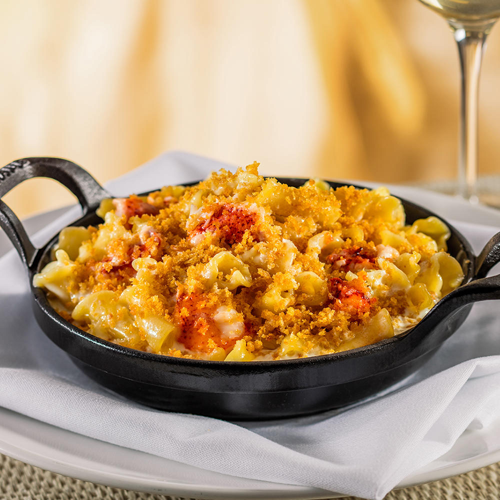 Lobster Mac 'N' Cheese – Made with freshly poached lobster and topped with a Grana Padano crust. The Capital Grille Salt Lake City (385)419-3888