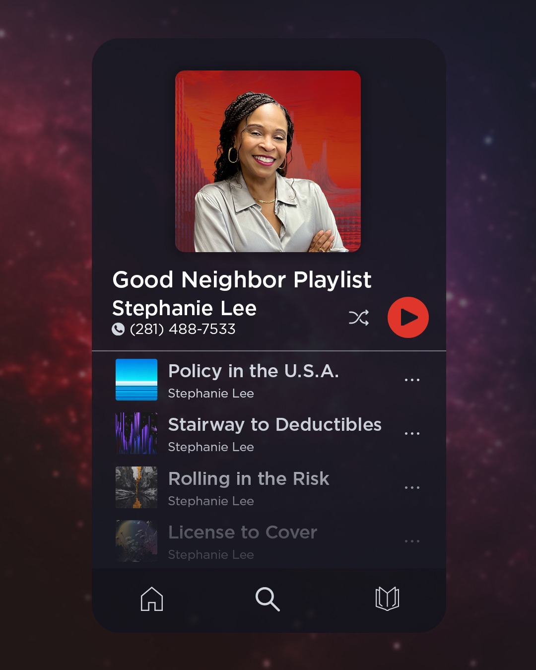 We believe finding the right coverage should be music to your ears. Whether you’re cruising down the road, relaxing at home, or planning your next adventure, we’ll help make sure you’re covered for every track life plays.