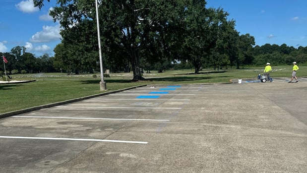 Images G-FORCE Parking Lot Striping of Louisiana