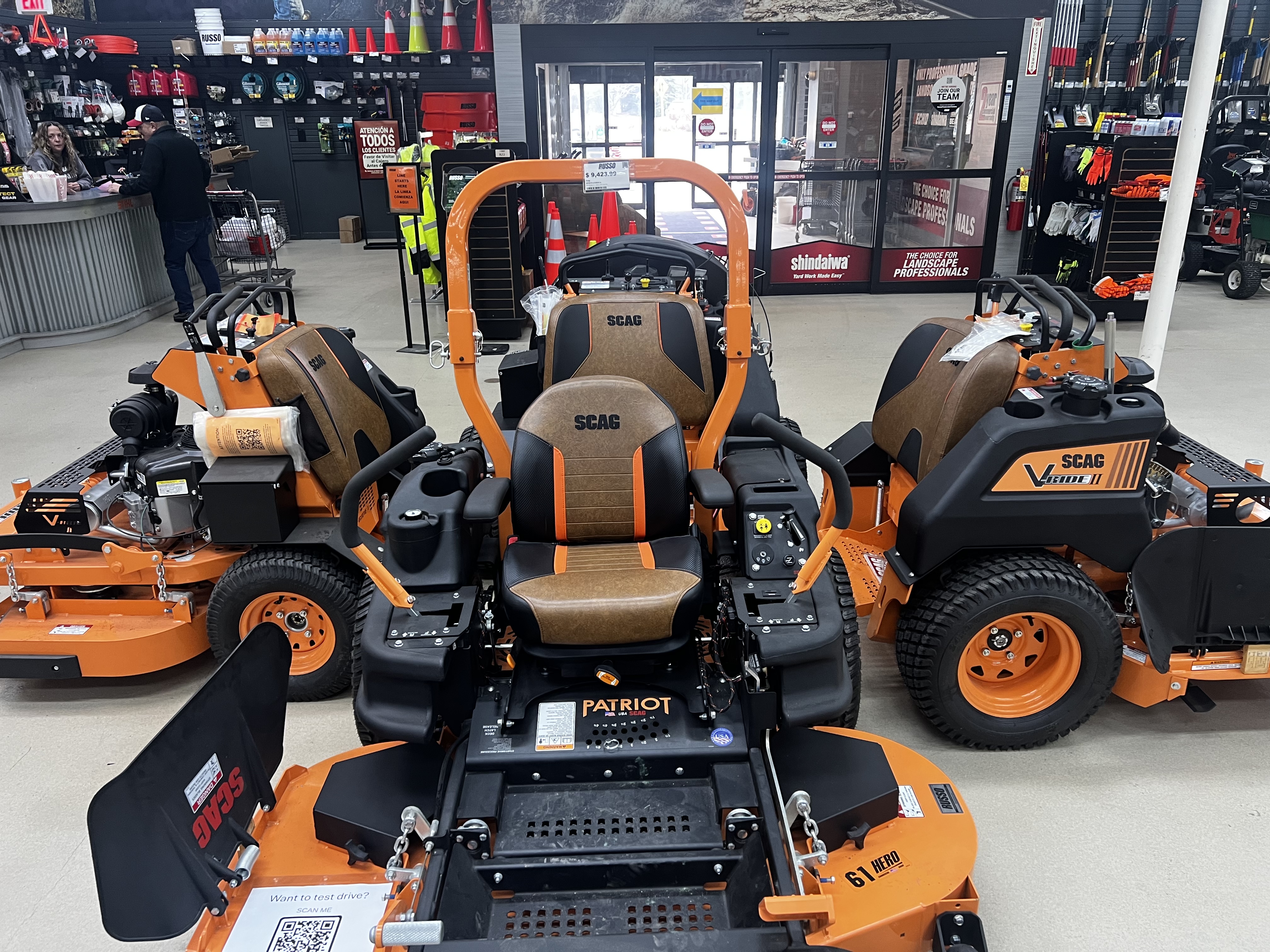 Scag zero-turn mowers