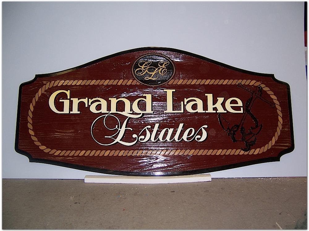 Help your business stand out with your custom sandblasted sign!