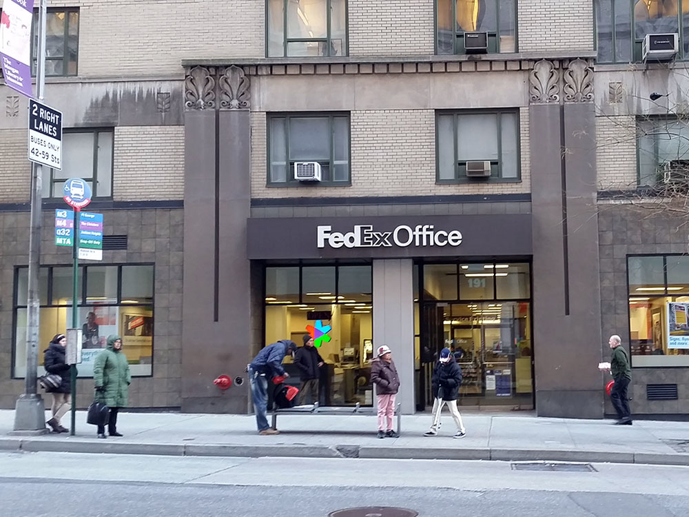 Exterior photo of FedEx Office location at 191 Madison Ave\t Print quickly and easily in the self-service area at the FedEx Office location 191 Madison Ave from email, USB, or the cloud\t FedEx Office Print & Go near 191 Madison Ave\t Shipping boxes and packing services available at FedEx Office 191 Madison Ave\t Get banners, signs, posters and prints at FedEx Office 191 Madison Ave\t Full service printing and packing at FedEx Office 191 Madison Ave\t Drop off FedEx packages near 191 Madison Ave\t FedEx shipping near 191 Madison Ave