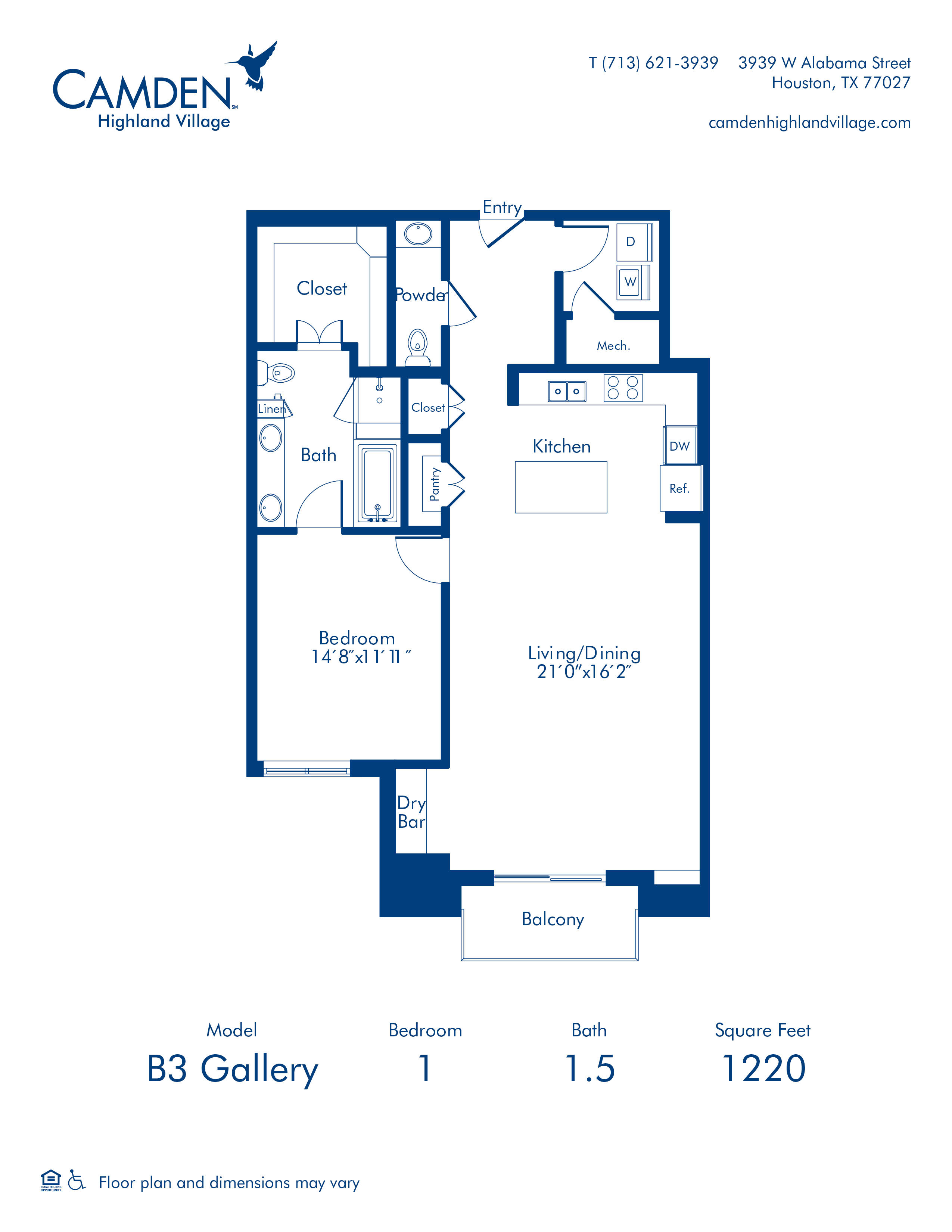 Camden Highland Village Apartments and Townhomes Photo