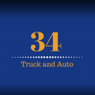34 Truck & Auto Logo