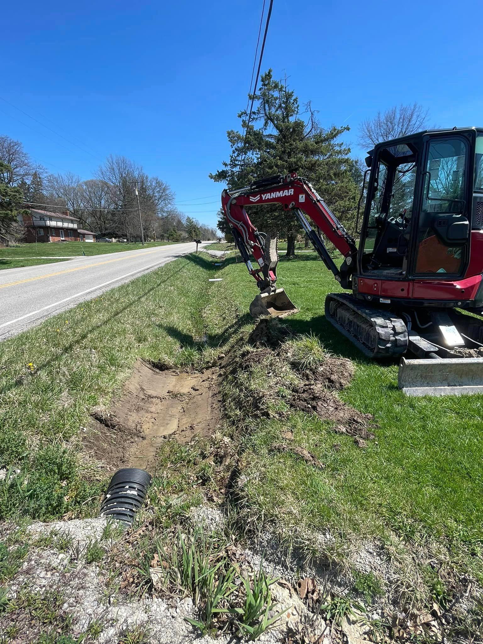 An excavating contractor, Elite Earthworks handles anything that requires a shovel and machine to move dirt—from septic and sewers, to land clearing, pond installation, basement waterproofing, new build and demolition.
