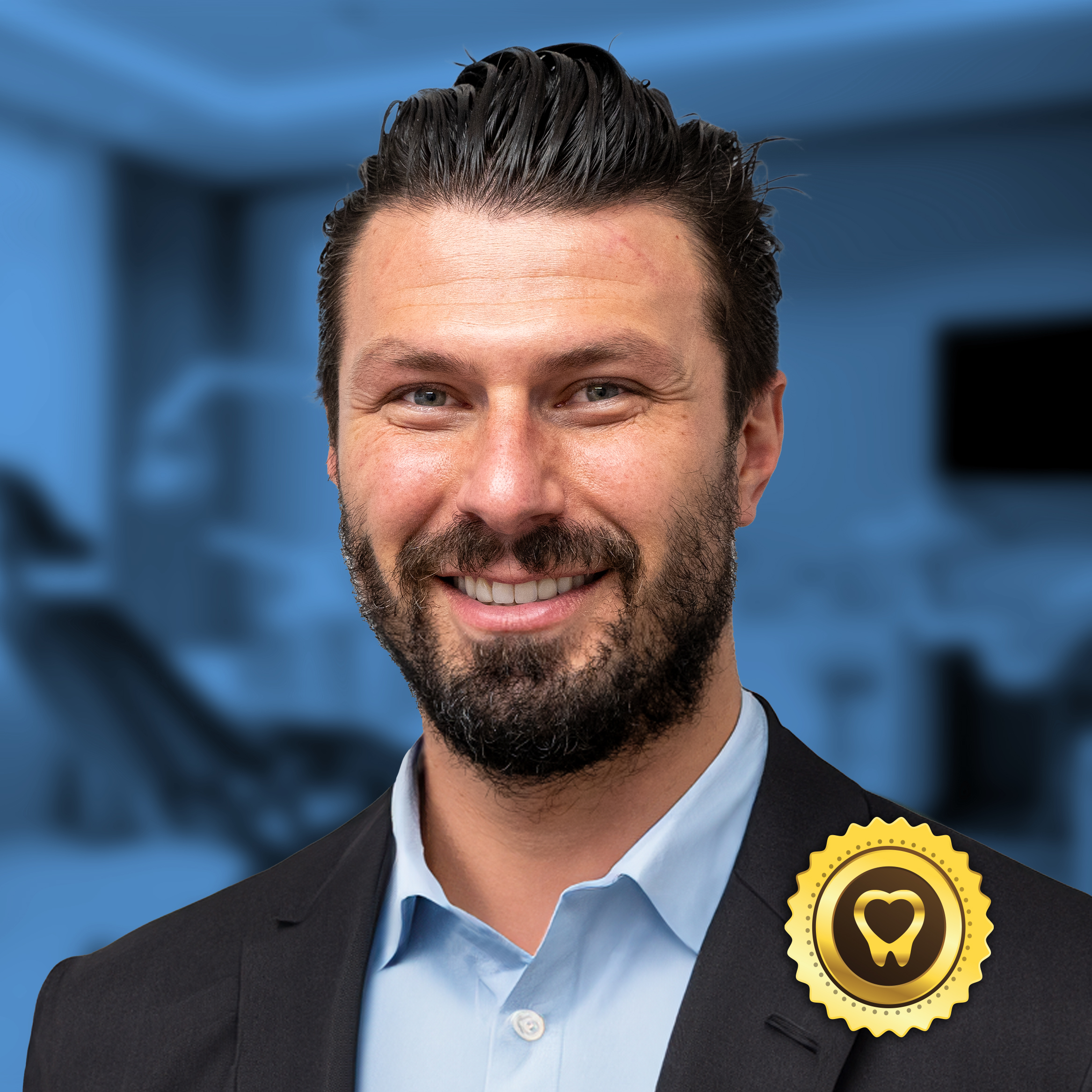 Portrait of Dr Brandon Greig