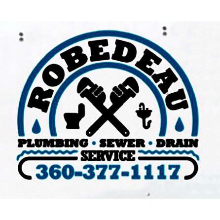 Robedeau Plumbing Sewer Drain Logo