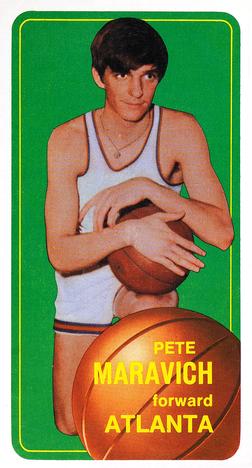 1970 Topps Pete Maravich Rookie Card No. 123 | Happy Hobby Sports Cards