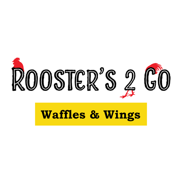 Rooster's 2 Go Waffles & Wings Logo