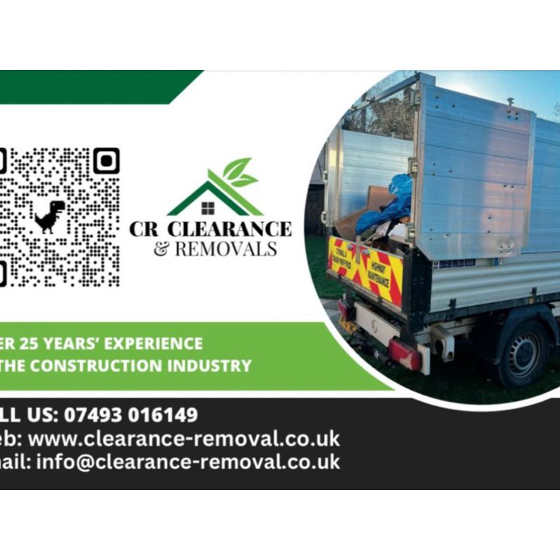 CR Clearance & Removals Ltd - Waltham Abbey, Essex EN9 1UP - 07493 016149 | ShowMeLocal.com