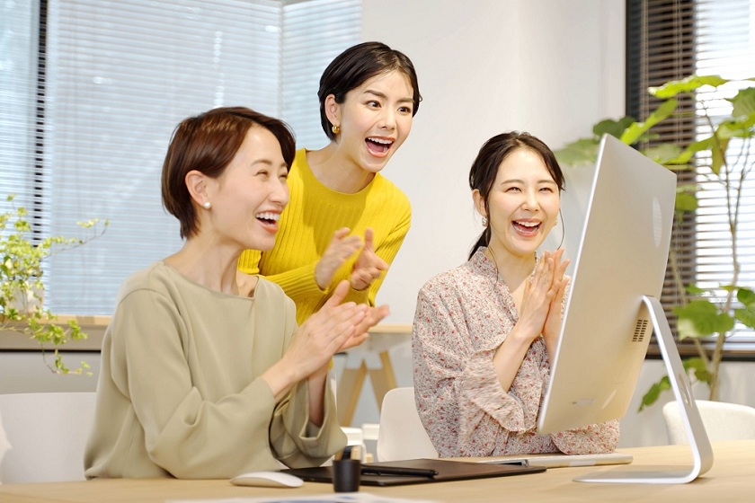 集まらなくても一緒に相談できる!