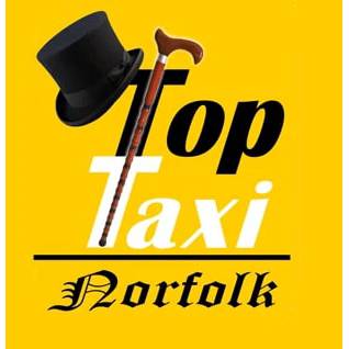 LOGO Top Taxi Norfolk Cromer 01263 663187