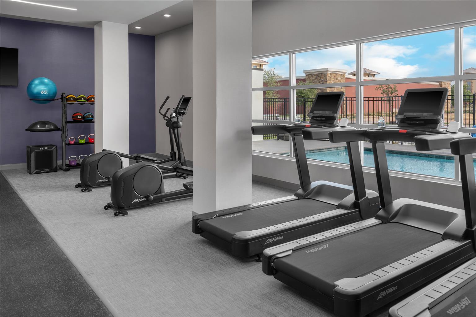 Health club  fitness center  gym 