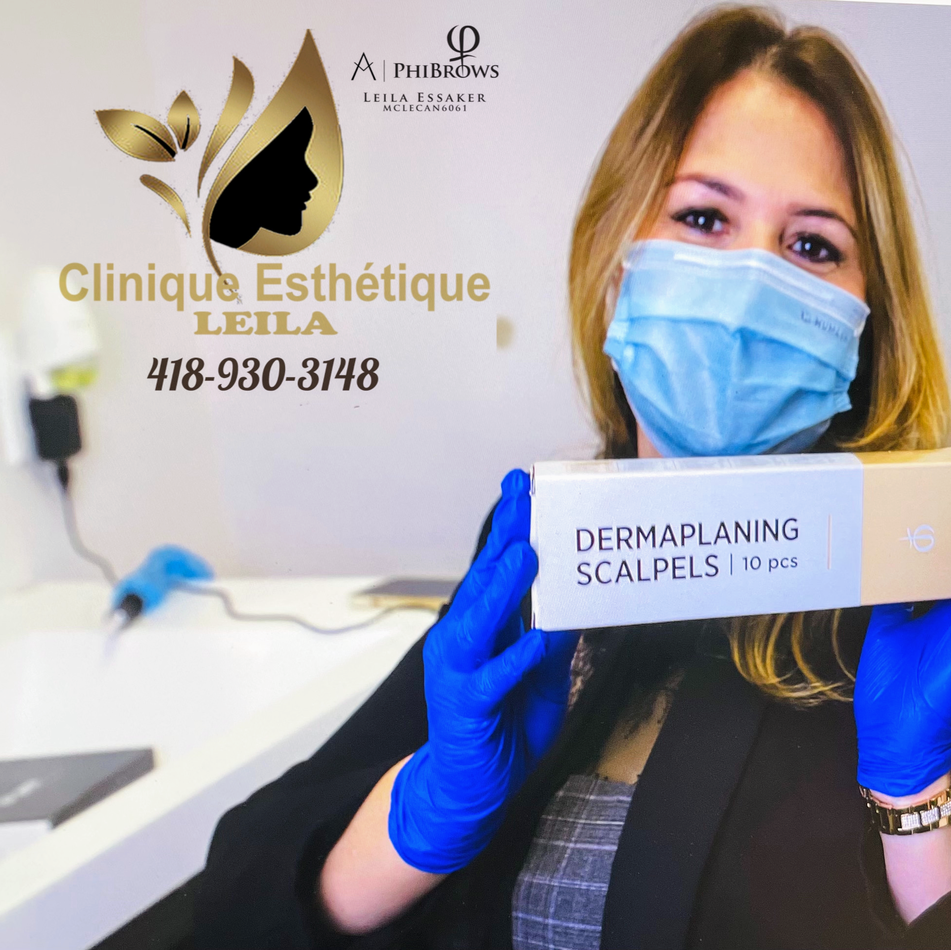 Images Clinique d'Esthétique Leila - Hydrafacial, Microblading, Épilation Laser Sainte-Foy