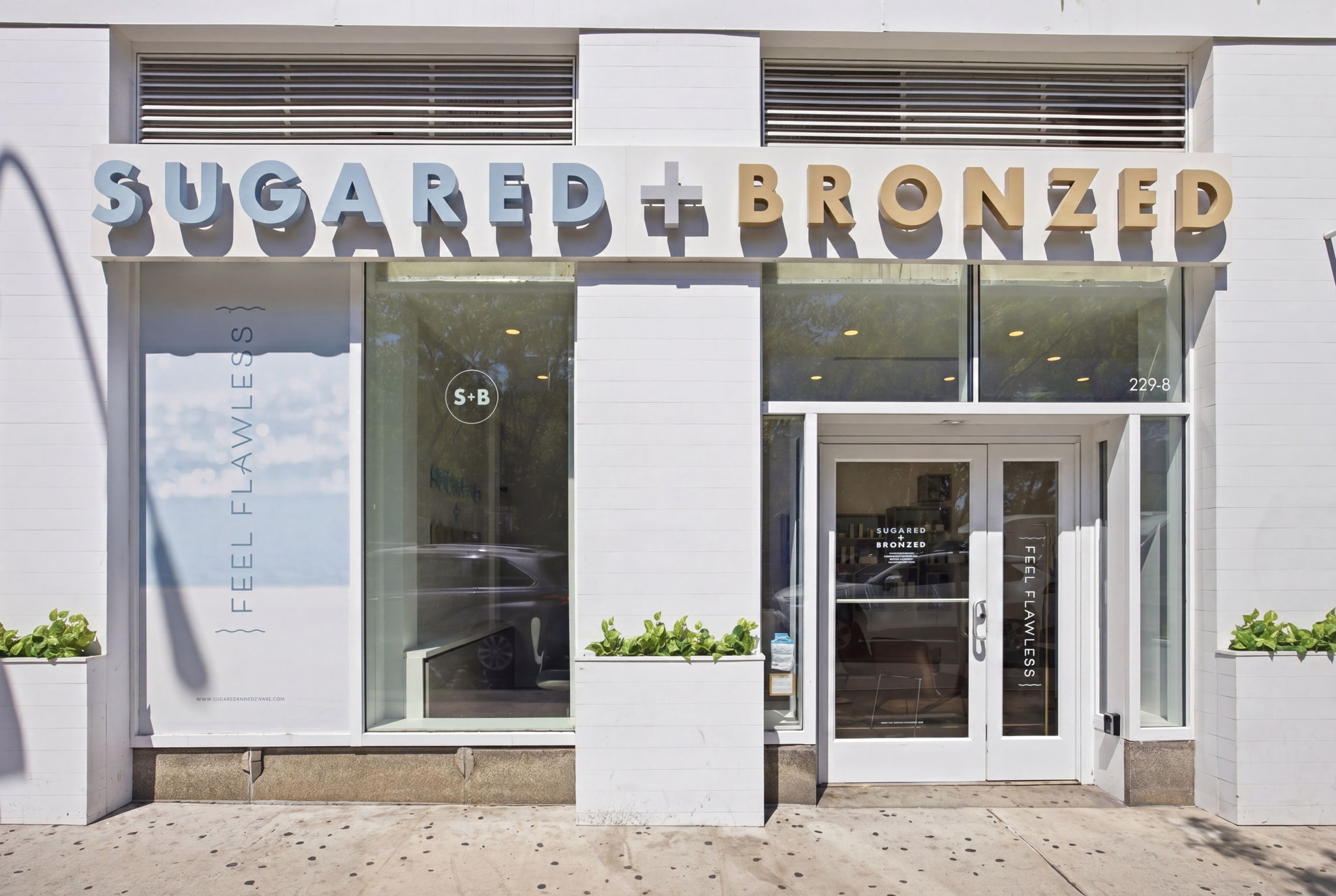 SUGARED + BRONZED Lower East Side Storefront
