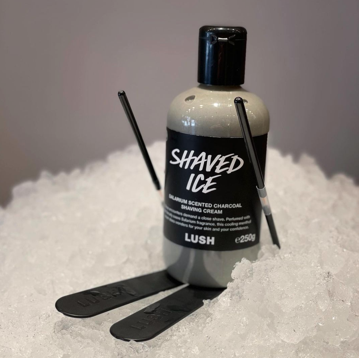 Fresh, handmade, shaving cream. Soothing oat milk, rose water and olive oil helps your razor glide o Lush Cosmetics Chichester Chichester 01243 532822