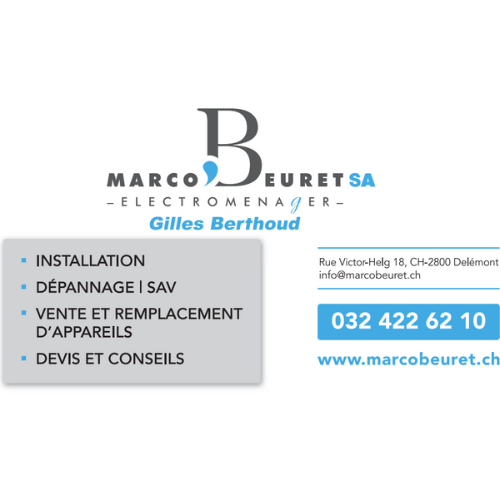 Marco Beuret SA et Electroménag SARL Logo