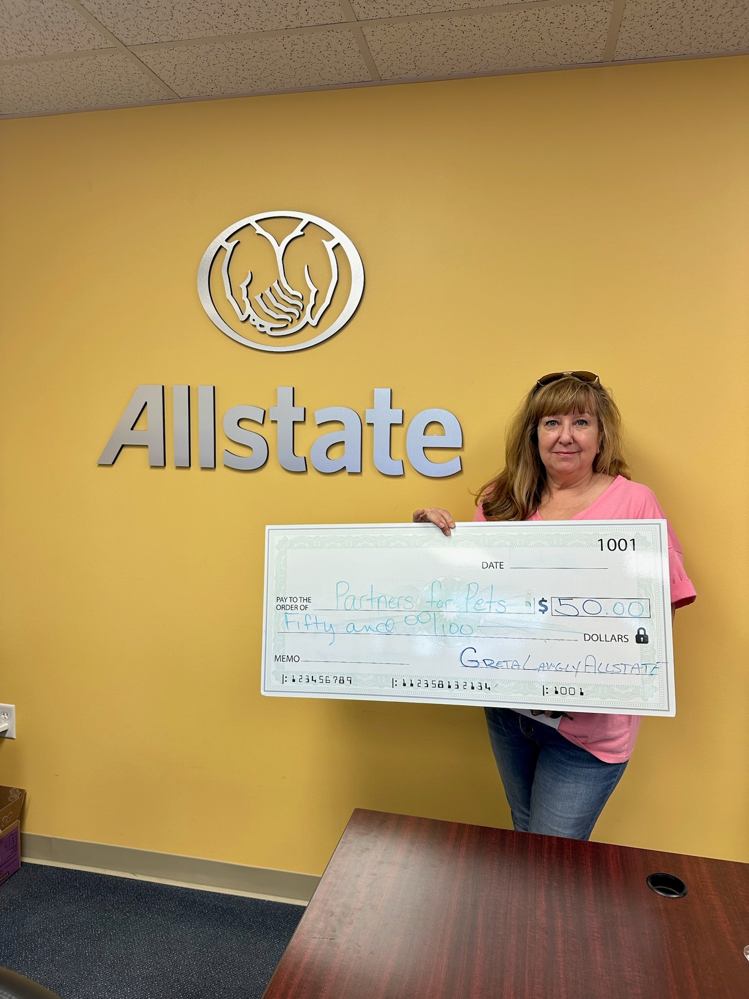 We love animals, and this is why our Allstate agency was proud to show our support for Partners for Pets.