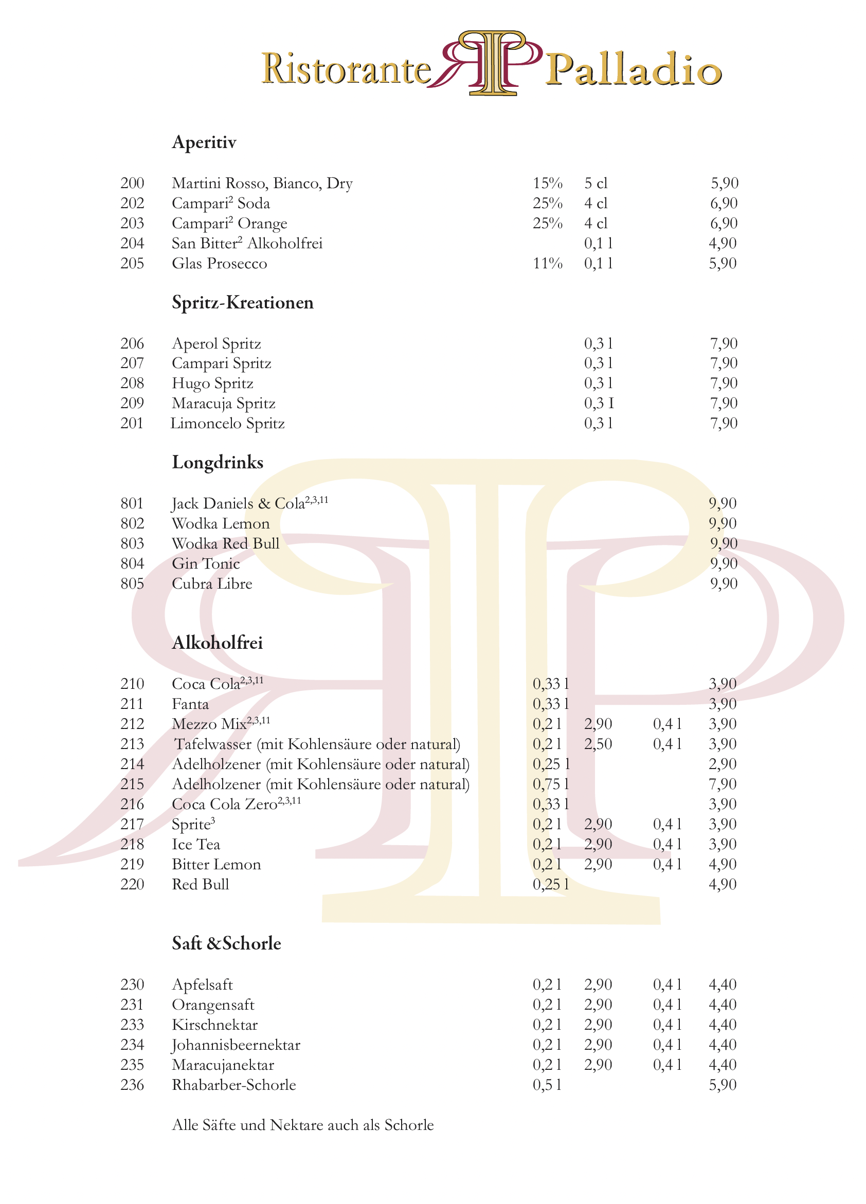 Bilder Ristorante Palladio