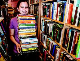 Our intern Maria, hard at work!