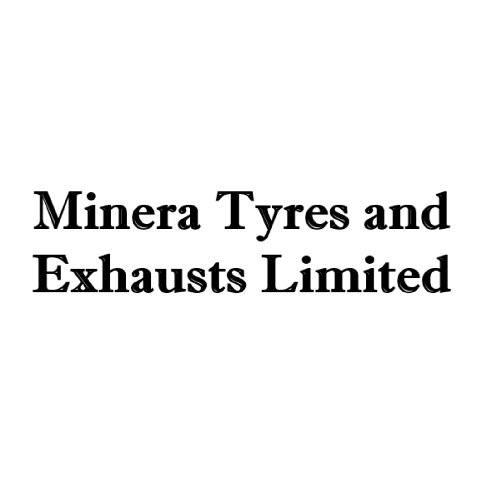 Minera Tyres and Exhausts Limited Logo