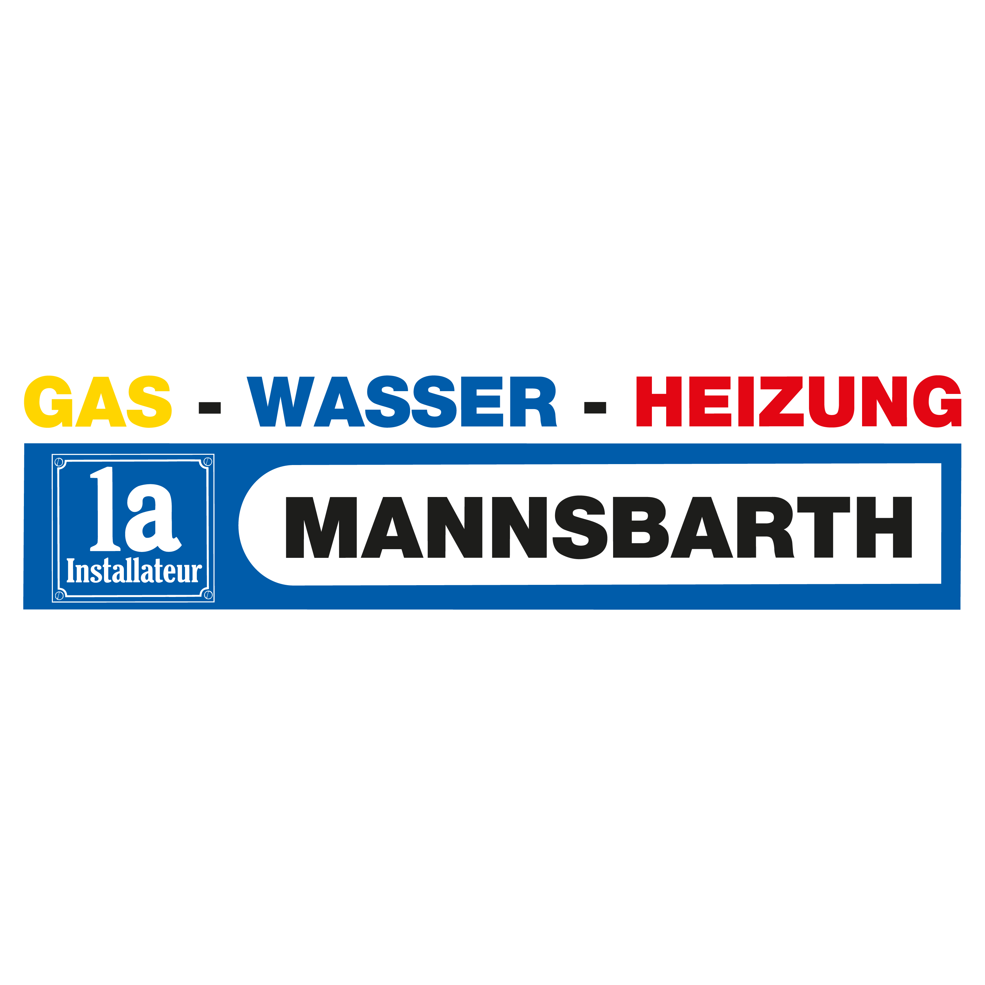 1a Installateur - Mannsbarth GmbH Logo
