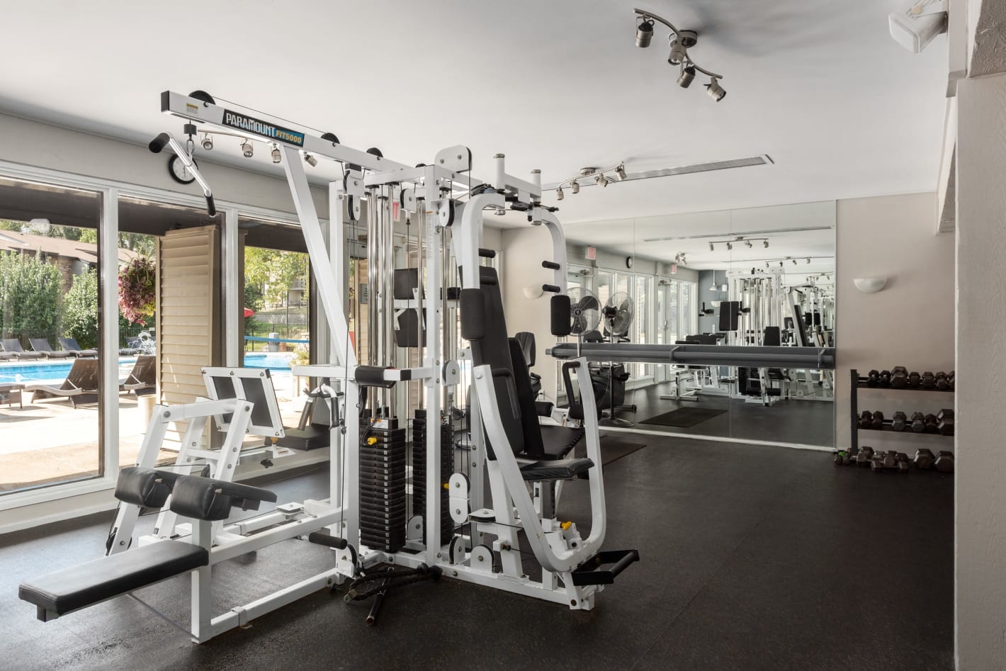 Fitness Center Strength and Conditioning Equipment