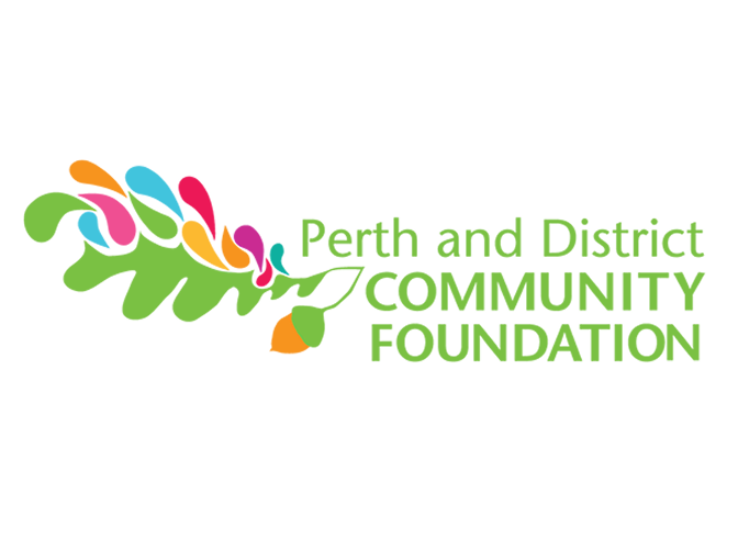 Perth and District Community Foundation logo.