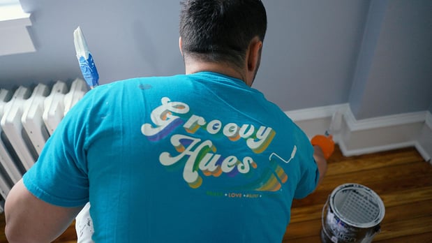 Images Groovy Hues Painting of Bucks County
