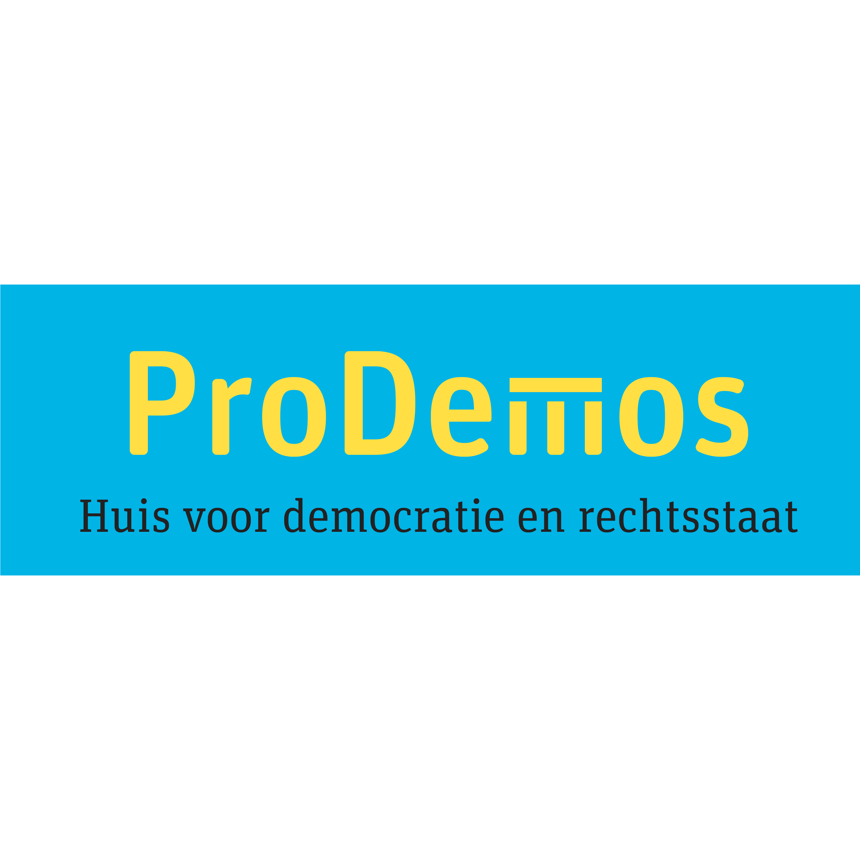 ProDemos Huis voor Democratie en Rechtsstaat Logo
