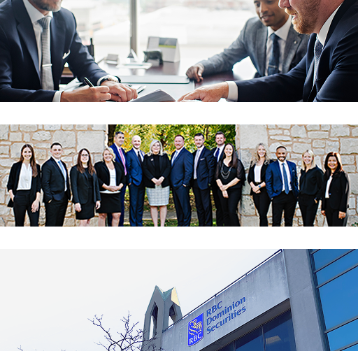 Collage of photos related to the Elinesky Schuett Private Wealth team.