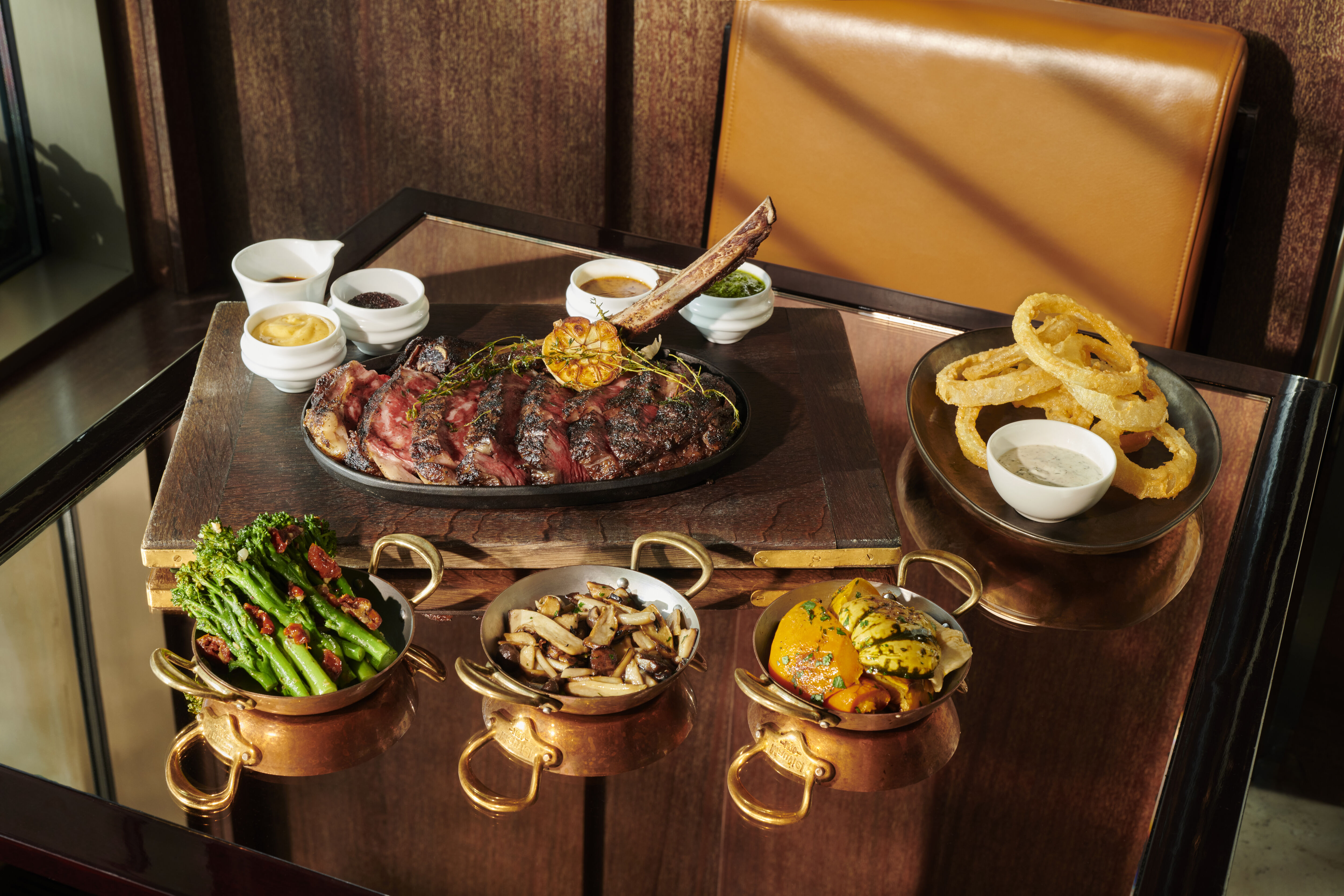 CUT at 45 Park Lane Tomahawk steak