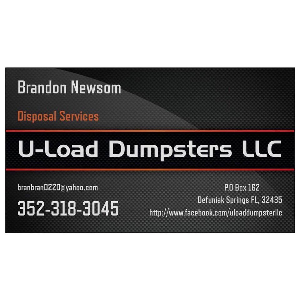 U-Load Dumpsters - Ponce De Leon, FL 32455 - (352)318-3045 | ShowMeLocal.com