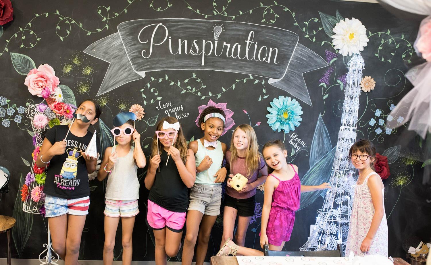 Girls birthday party Pinspiration Mesa Mesa (480)500-8033