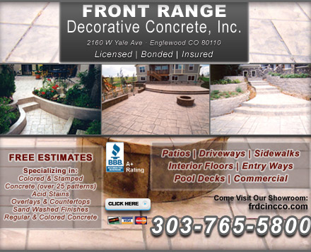 Images Front Range Decorative Concrete, Inc
