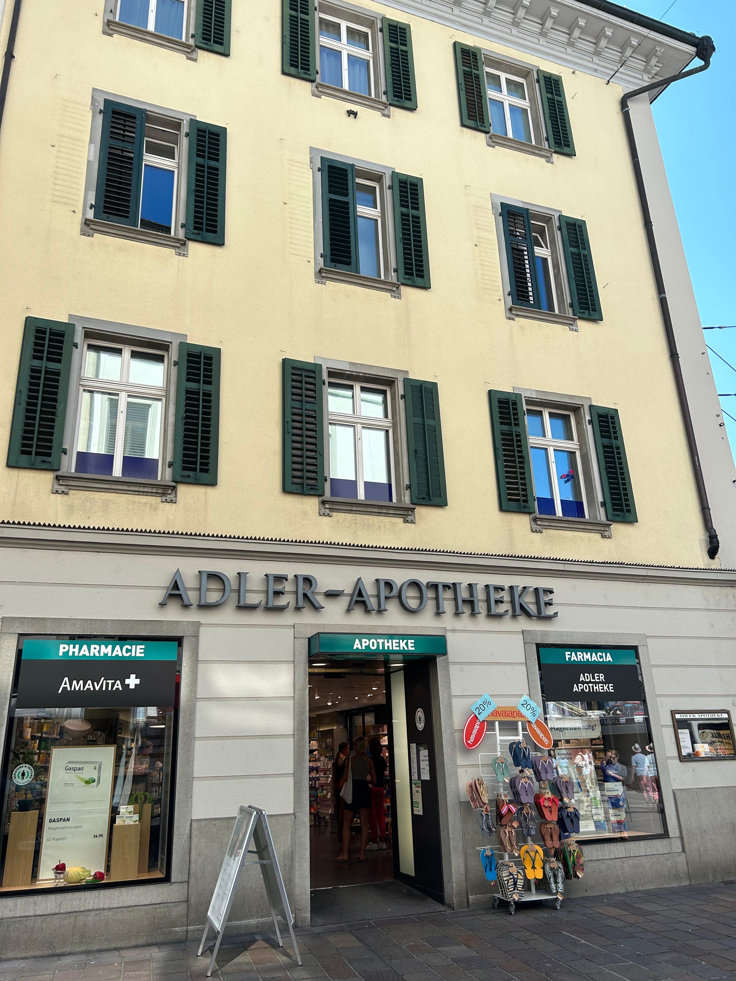 Amavita Adler Apotheke, Untertor 39 in Winterthur