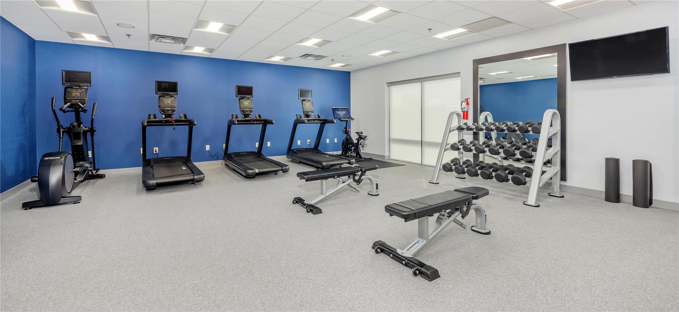 Health club  fitness center  gym 