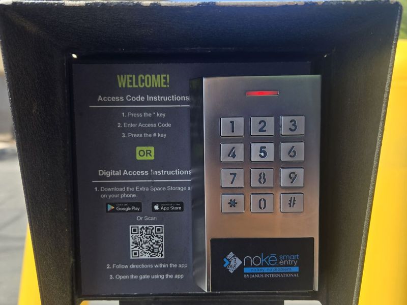 Keypad - Extra Space Storage at 4770 S Pecos Rd, Las Vegas, NV 89121 