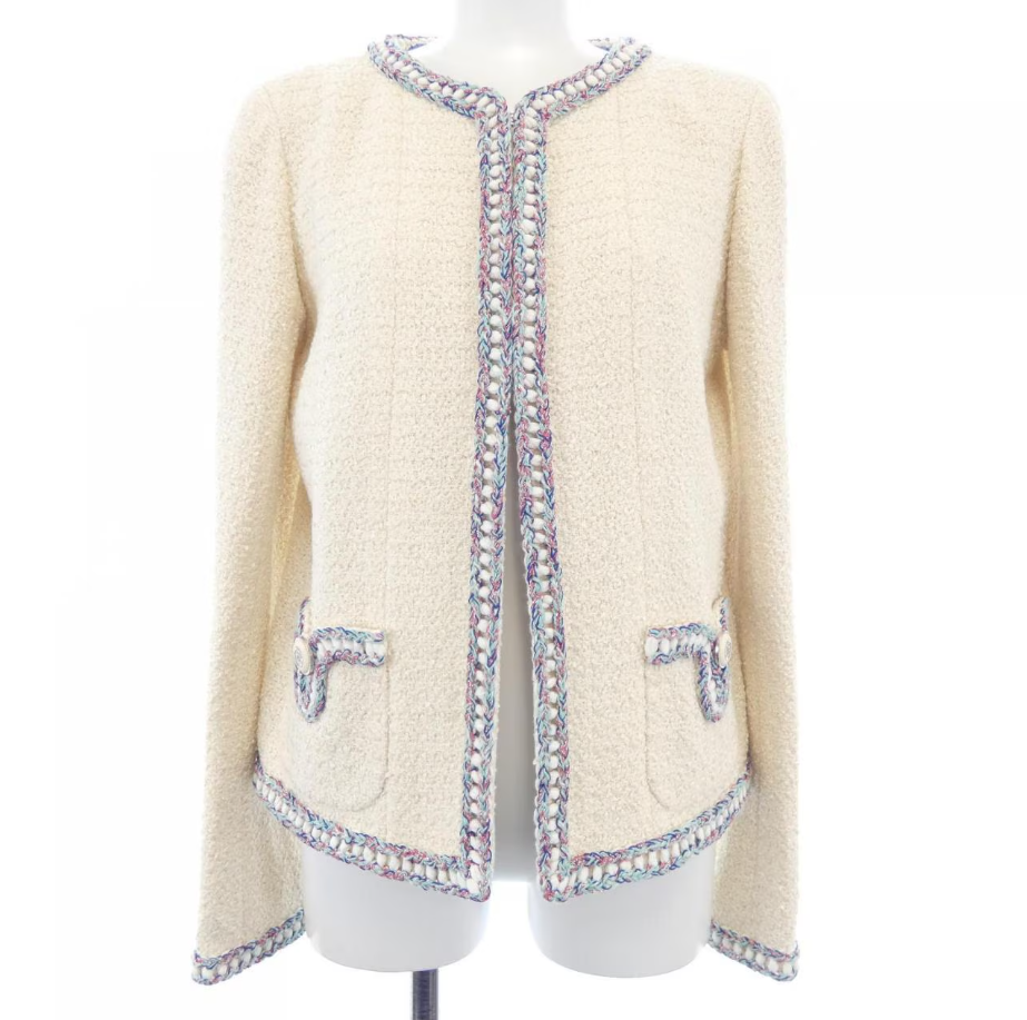 シャネル CHANEL ノーカラージャケット