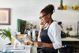 Employee works electronic register while on call