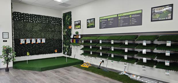 Images Purchase Green Artificial Grass - Closed